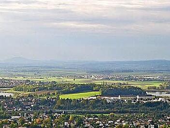 Blick von der Veste Coburg Richtung Lange Berge. Foto: Jochen Berger