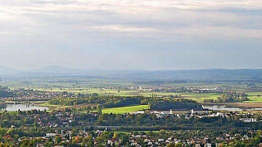 Blick von der Veste Coburg Richtung Lange Berge. Foto: Jochen Berger