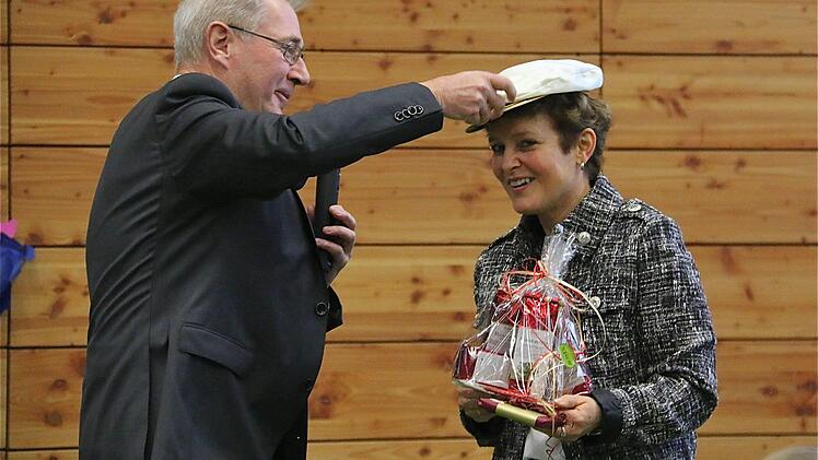 Feierstunde für die neue Rektorin Monika Hügel Foto: Gerd Schaar