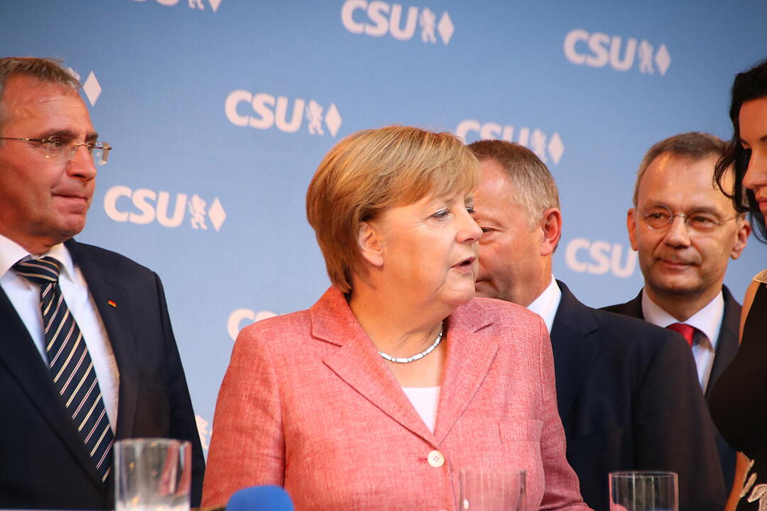 Angela Merkel zu Besuch in Bad Kissingen