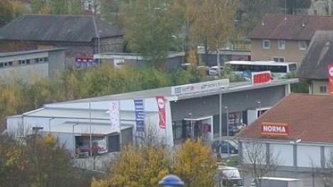 Dieses Geschäft in Ebelsbach wurde erneut Ziel für Einbrecher.Brigitte Krause