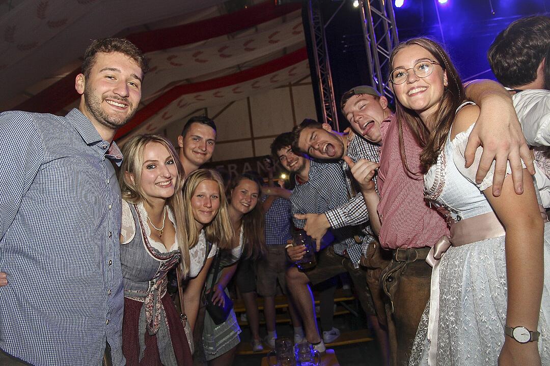 Für Partystimmung sorgten die "Stoapfälzer Spitzbuam"