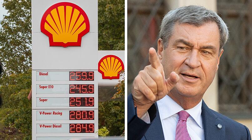 S&ouml;der fordert Entlastung bei Spritpreisen