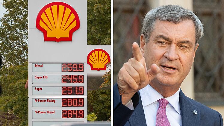 S&ouml;der fordert Entlastung bei Spritpreisen