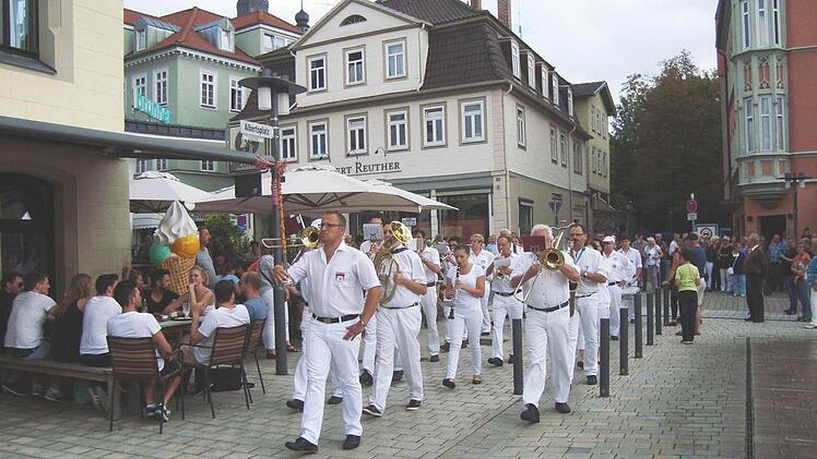 Spielsmannszug des TSV SchmölzFoto: Astrid Hess
