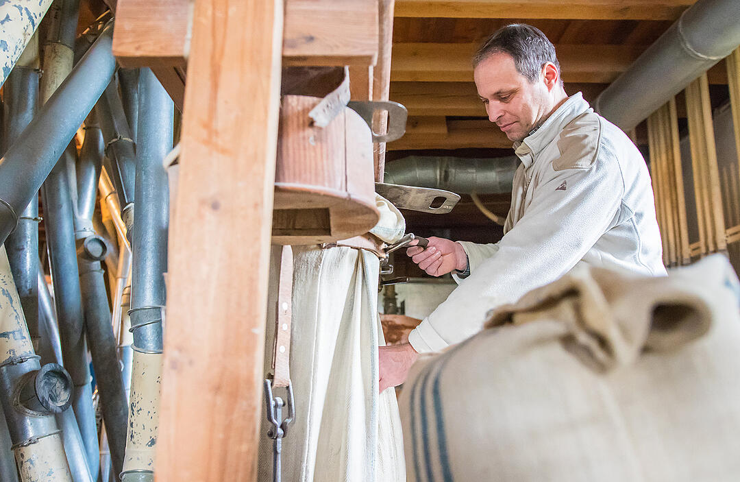 Besuch in der Schaubm&uuml;hle