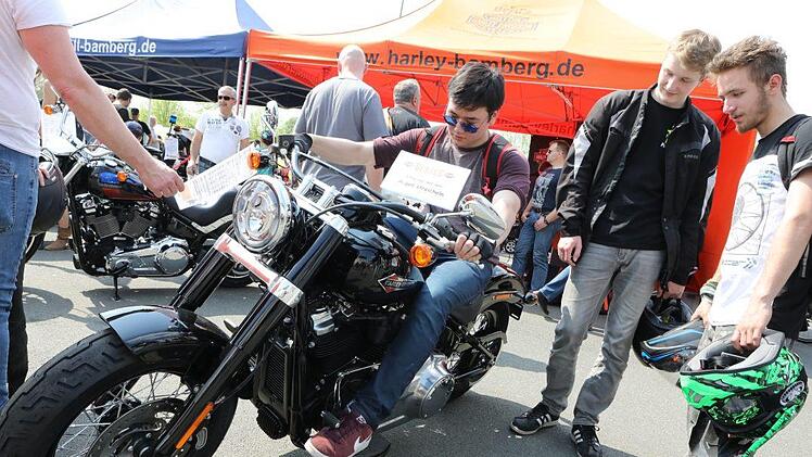 Impressionen von der Motorradsternfahrt Foto: Barbara Herbst