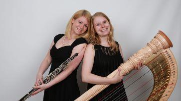 Das "Duo Pasculli" spielt in der Nikolauskapelle.Foto: Sabrina Diegelmann