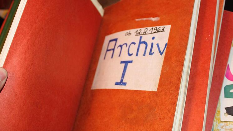 Ab 12. Februar 1963 hat Hans Zapf sein Archiv aufgebaut.