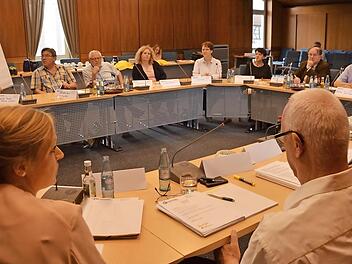 Annika Lang (links) berichtete über die Ergebnisse des ersten Runden Tischs zum Thema.  Foto: Bernhard Panzer