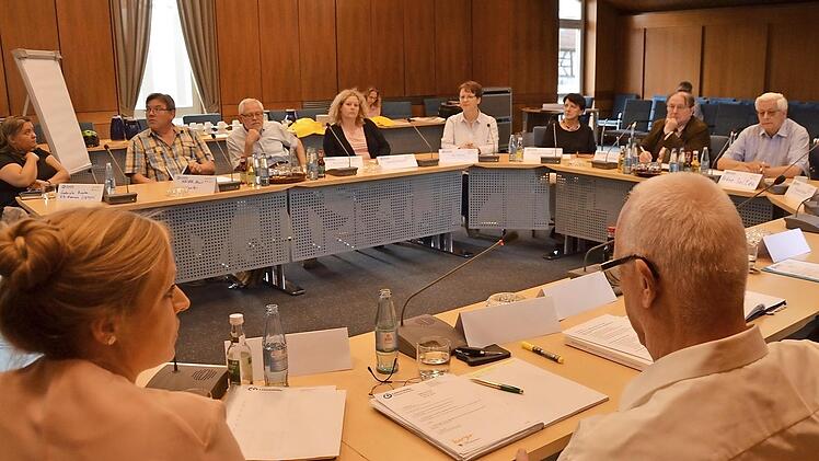 Annika Lang (links) berichtete über die Ergebnisse des ersten Runden Tischs zum Thema.  Foto: Bernhard Panzer