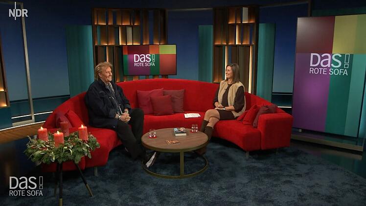 NDR-Moderatorin Inka Schneider hatte am Sonntag Schlagerstar Howard Carpendale zu Gast.