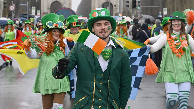 St. Patrick's Day Parade in M&uuml;nchen