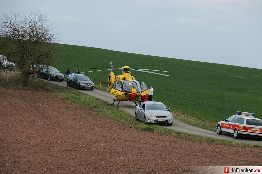 Unfall bei Rauhenebrach