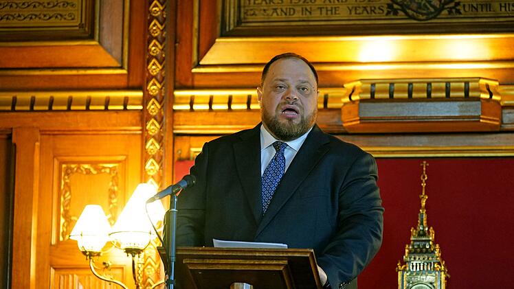 Ukrainischer Parlamentspräsident Stefantschuk