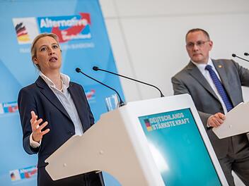 Alice Weidel und Tino Chrupalla