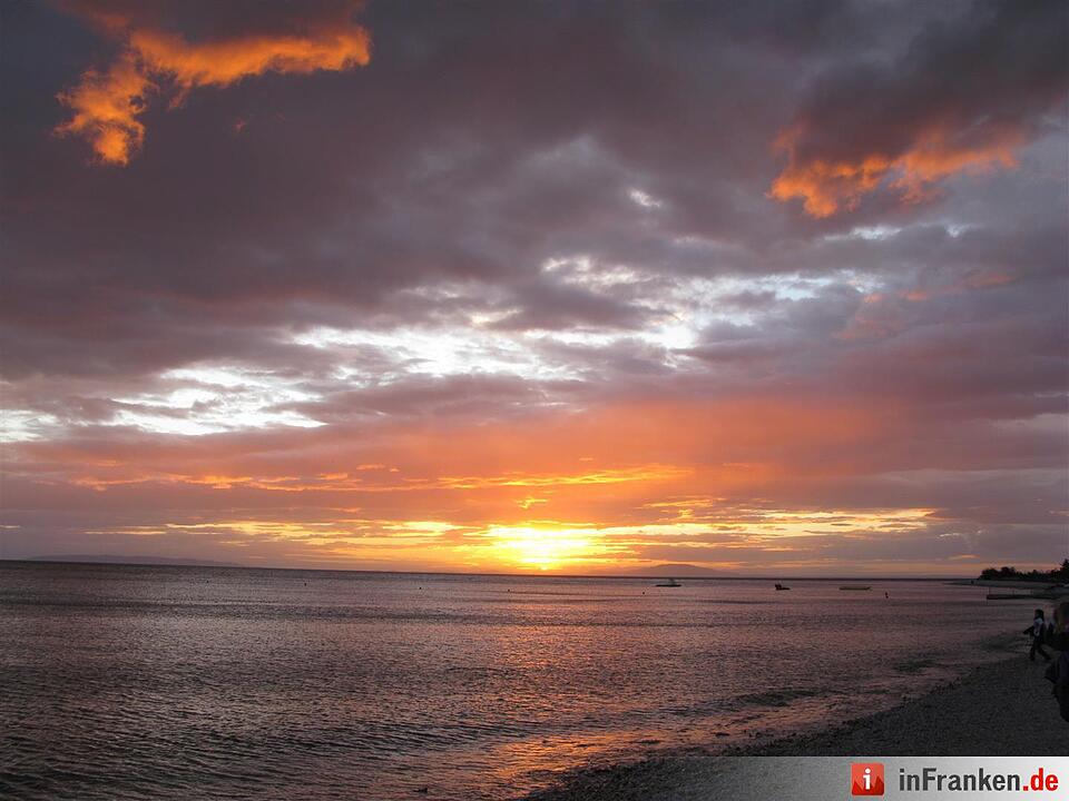 Kroatien: Sonnenuntergang