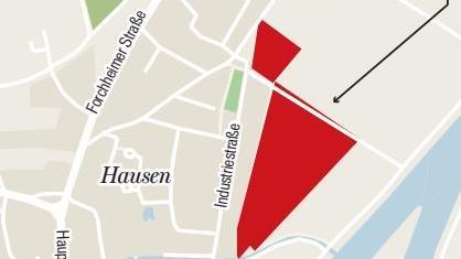 Das geplante Baugebiet in Hausen Quelle: Matthias Zeißner/Grafik: Franziska Schäfer