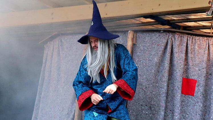 Petrosilius Zwackelmann begeisterte die Kinder. Foto: Johanna Blum