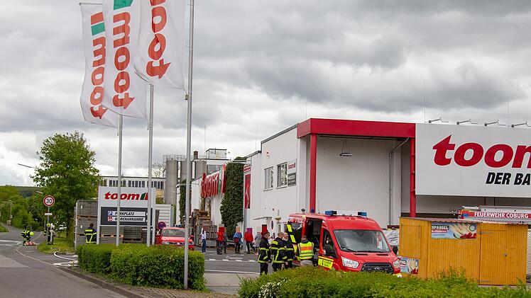 Brand in Baumarkt: Sprinkleranlage verhindert Schlimmeres