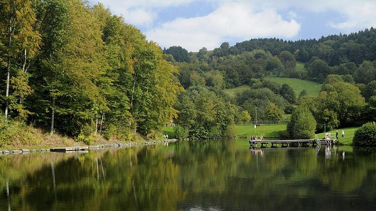 Der Guckaisee Foto: Jürgen  Hüfner
