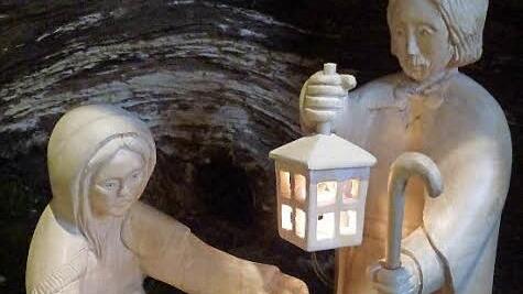 Auch diese Krippe präsentieren die Organisatoren.  Foto: privat