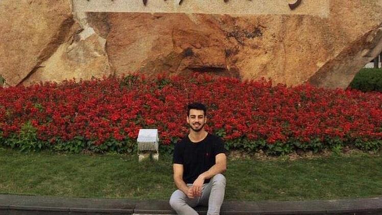 Seit knapp vier Monaten absolviert der Ludwigsstädter Ünal Sengül ein Auslandssemester in Shanghai (China). Foto: privat