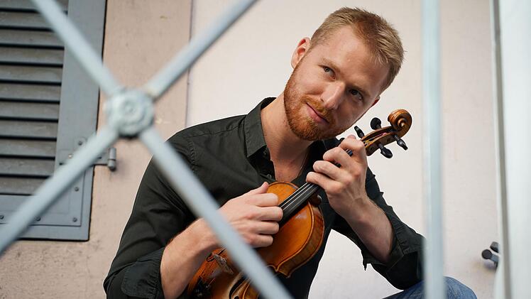 Der weltweit bekannte Violinist Marc Crofts (32) ist der Gaststar des Abends.