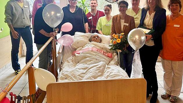 Hof: &Auml;lteste B&uuml;rgerin der Stadt feiert ihren 105. Geburtstag