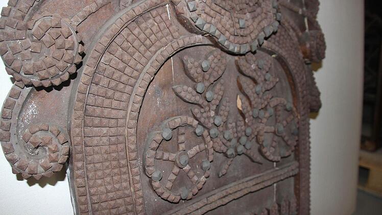 So sieht das Wappen heute aus. Foto: Miriam Hegner