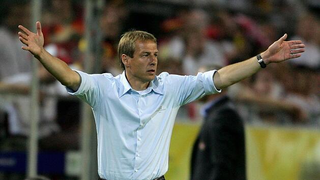J&uuml;rgen Klinsmann coachte die deutsche Mannschaft zu Platz 3 bei der Heim-WM 2006.