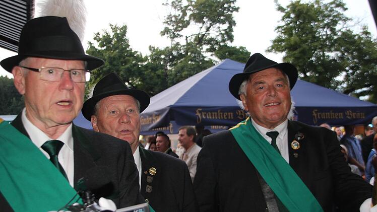 Bei der Proklamation zum Kronacher Freischießen. Foto: Veronika Schadeck