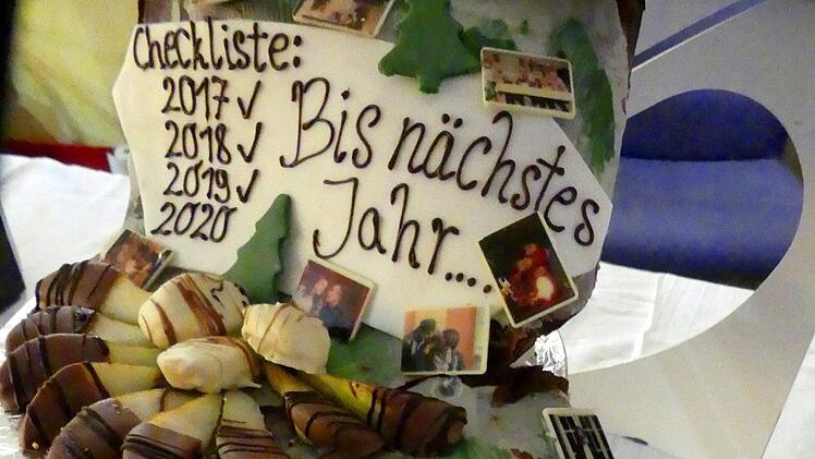 Das Dessertbüfett war der krönende Abschluss einer erfolgreichen Saison.  Foto: Dieter Hübner