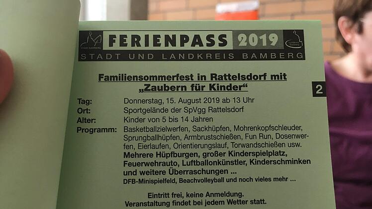 In diesem Jahr fast 100 Angebote gegen Langeweile stark, der Ferienpass. Er wurde heuer 25.Foto: Anette Schreiber