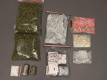 Gro&szlig;er Drogenfund in Coburg: &Uuml;ber Tausend Tabletten und weitere Drogen sichergestellt