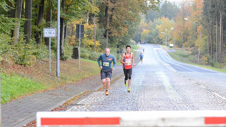Weitere Impressionen vom "Run up the hill"-Lauf.  Foto: ssp