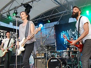 Musikalischer Leckerbissen aus der Region: Die Coburg-Bamberg-Formation "Bring Back Barbara" lieferte mitreißenden verstaubten Punkrock!