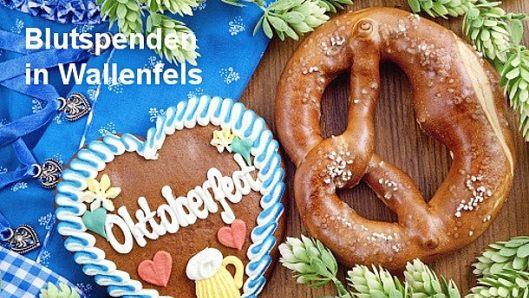 Ein kleiner Oktoberfestersatz wurde beim Blutspendetermin in Wallenfels mit den Essenspaketen geschaffen. Foto: Susanne Deuerling