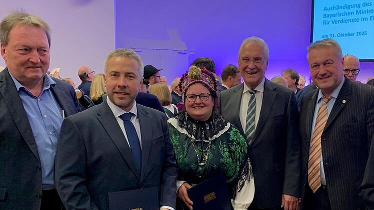 Ehrenamtliches Engagement: Innenminister ehrt zwei Mistelgauer