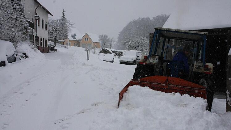 Privater Schneeräumdienst Fotos: Franz Galster