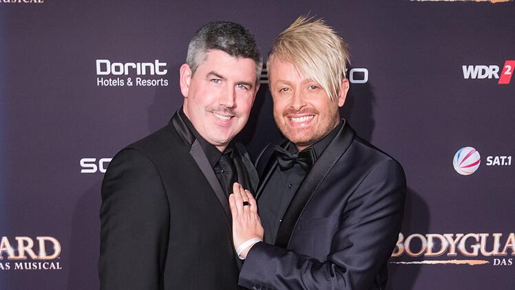 Von seinem Mann Paul Reeves (links) spricht Ross Antony nur in den höchsten Tönen.