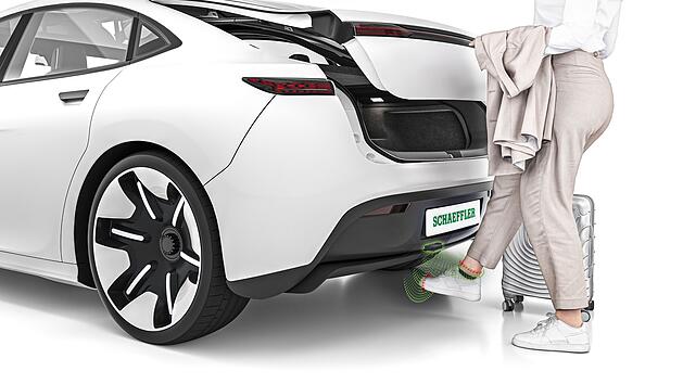Schaeffller mit Innovation: Kofferraum &ouml;ffnet sich ohne Ber&uuml;hrung
