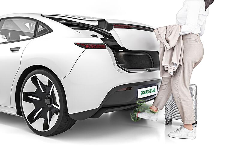 Schaeffler mit Innovation: Kofferraum öffnet sich ohne Berührung