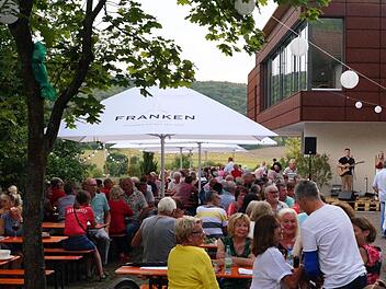 Das Fest im Weingut Neder kam gut an. Foto: Neder