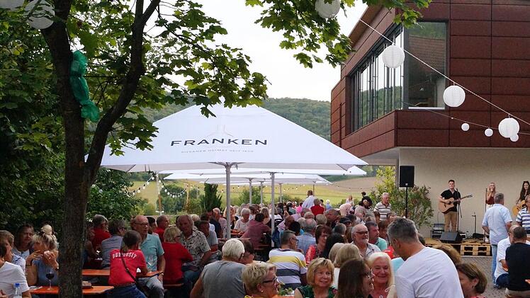 Das Fest im Weingut Neder kam gut an. Foto: Neder