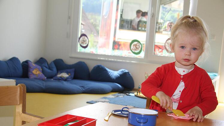 Der Kindergarten in der Blaich gehört zur Die Kita gGmbH: Bei allen "Die Kita"-Kindertagesstätten wurde die Beiträge für die Betreuung der Krippenkinder schon zu Beginn des Kindergartenjahres (ab 1. September) um zwei Euro erhöht, für die anderen Kinder beträgt die Kostensteigerung -   je nach Buchungszeit - zwischen 23 Euro und 33 Euro. Je mehr Stunden gebucht werden, desto höher sind die Zuschläge. Foto: Sonny Adam