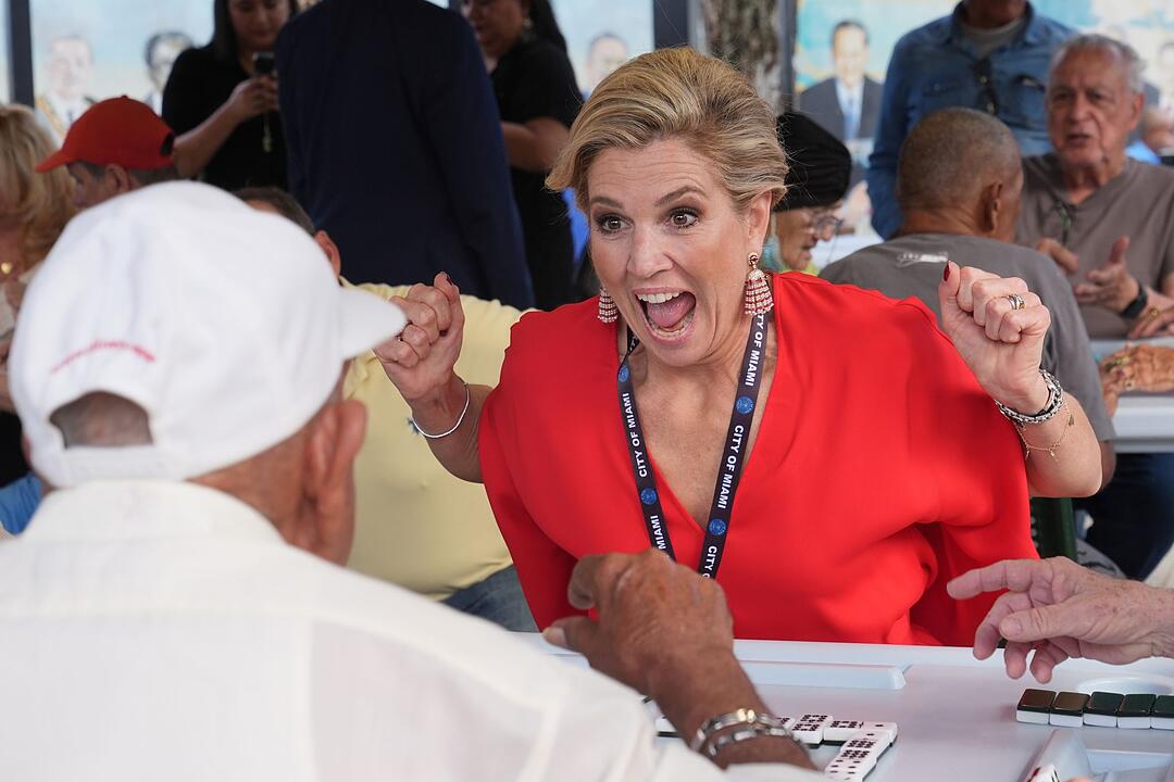 Niederl&auml;ndisches K&ouml;nigspaar in den USA