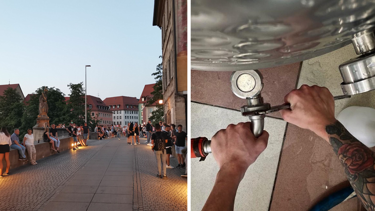 Bamberg: Biergarten auf Unterer Brücke kommt - Stadtrat gibt grünes Licht