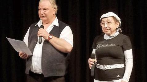 Das Duo "Regenbogen" Fotos: Britta Schnake