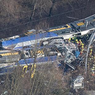 Zugunfall in Oberbayern